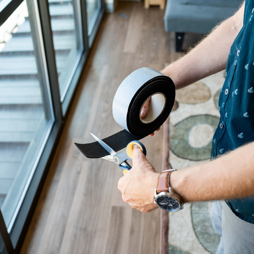 Filzstreifen selbstkl. STANDARD-3,0mm stark (L) 5m | braun | Breite: 50